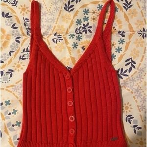 hollister sweater tank